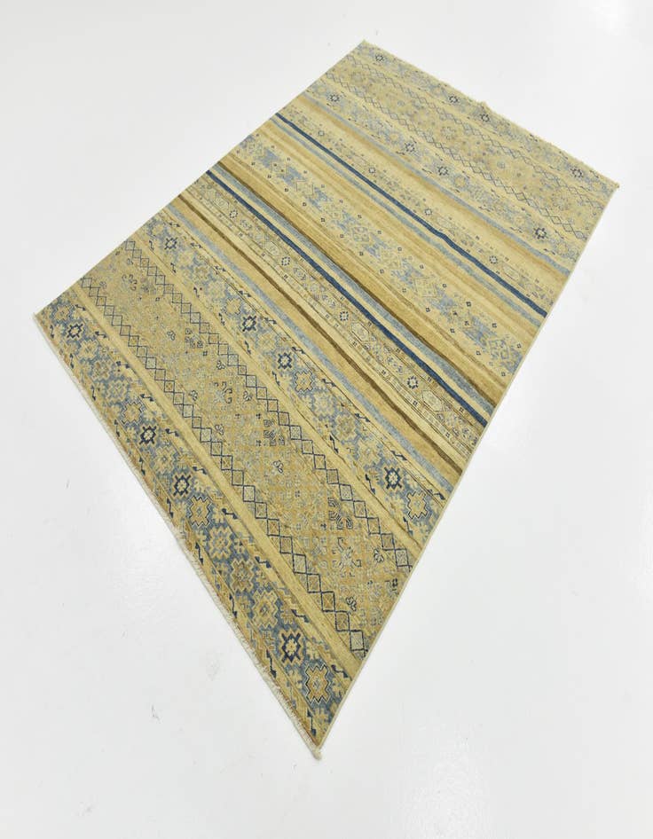 Detail image of  5' 7 x 7' 7  Hand Knotted Ariana Ziegler Oriental Rug