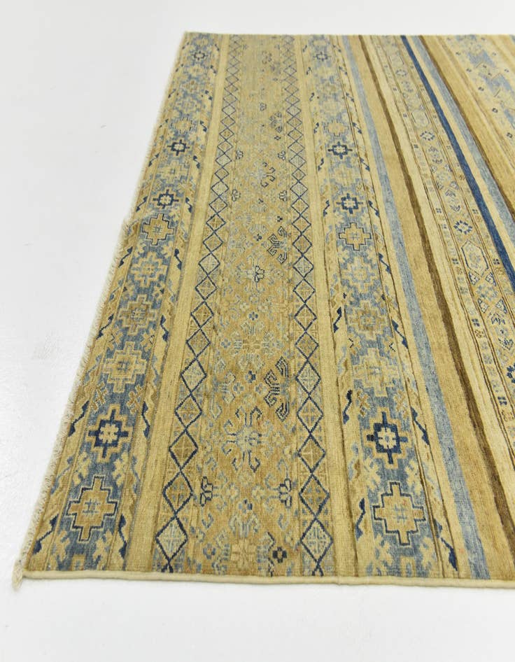 Detail image of  5' 7 x 7' 7  Hand Knotted Ariana Ziegler Oriental Rug