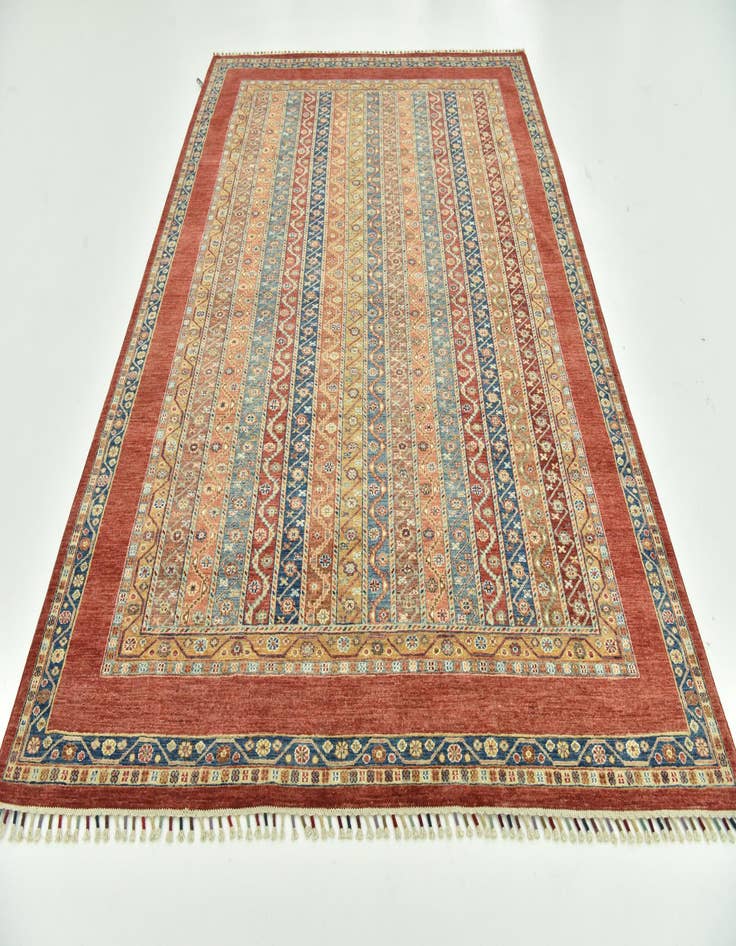 Detail image of  6' 8 x 9' 7  Hand Knotted Ariana Ziegler Wool Rug