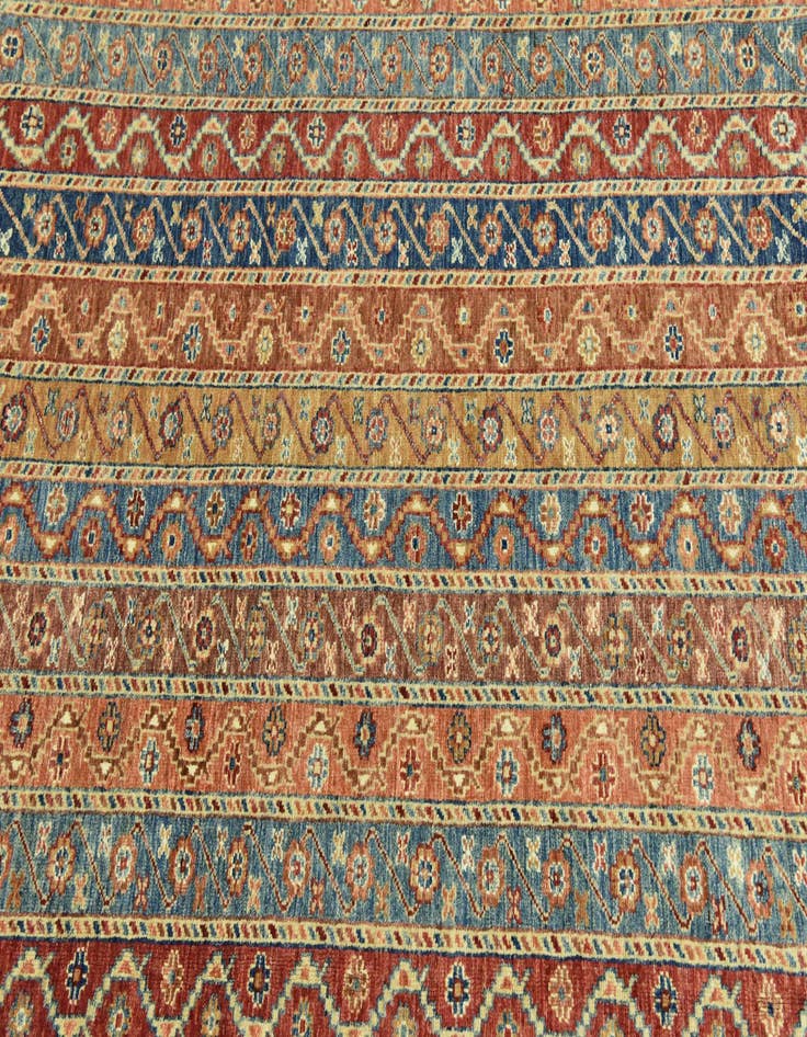 Detail image of  6' 8 x 9' 7  Hand Knotted Ariana Ziegler Wool Rug