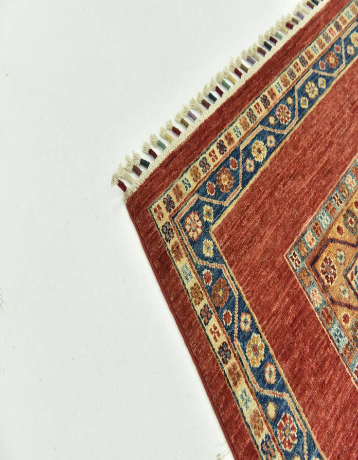 Detail image of  6' 8 x 9' 7  Hand Knotted Ariana Ziegler Wool Rug