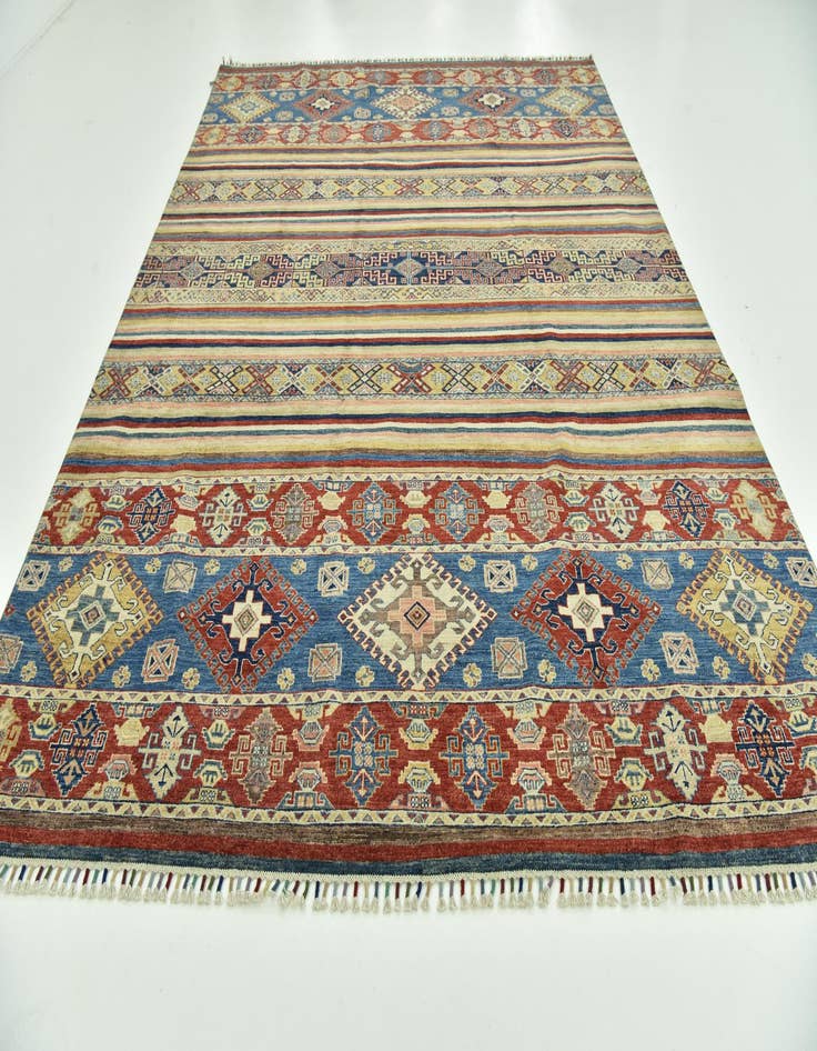 Detail image of  8' 10 x 11' 9  Hand Knotted Ariana Ziegler Rug