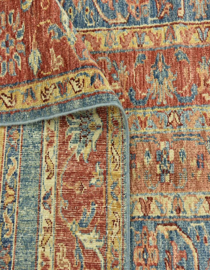 Detail image of  5' 8 x 7' 9  Hand Knotted Ariana Ziegler Rug