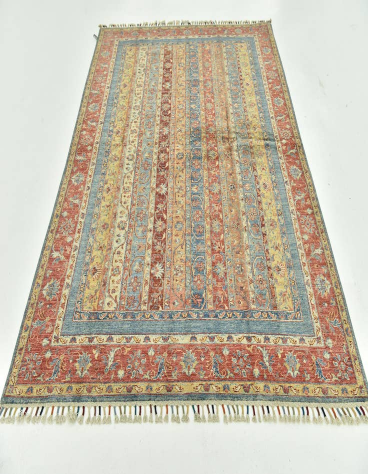 Detail image of  5' 8 x 7' 9  Hand Knotted Ariana Ziegler Rug