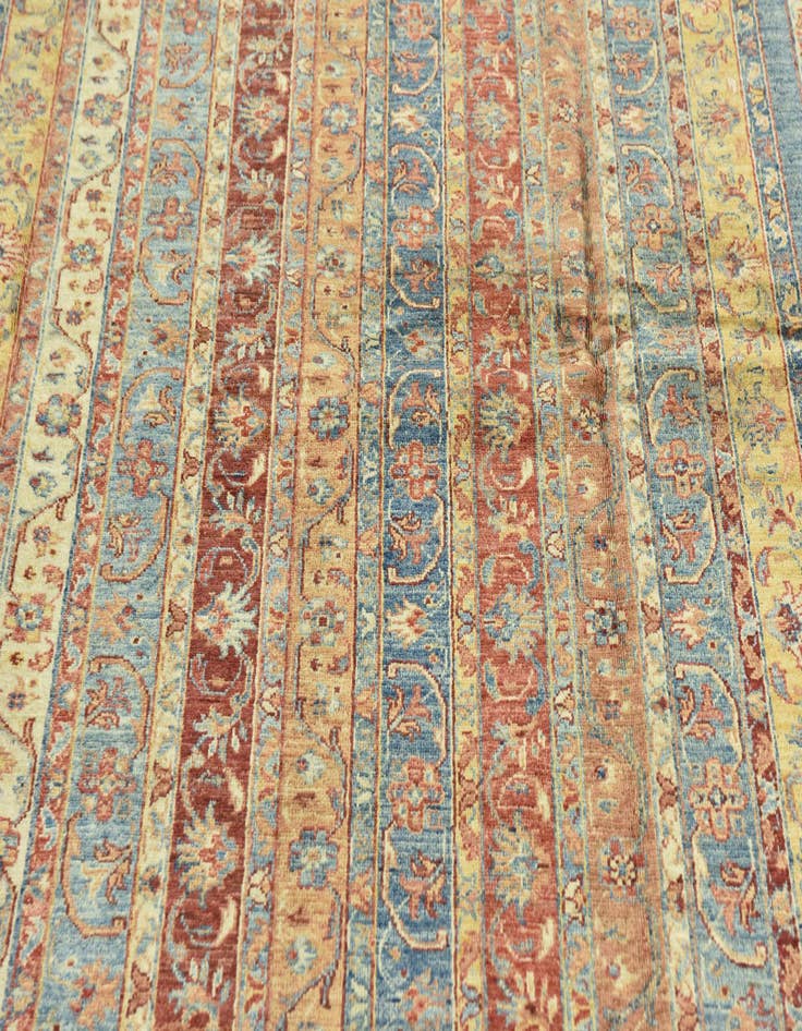 Detail image of  5' 8 x 7' 9  Hand Knotted Ariana Ziegler Rug