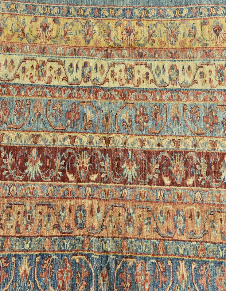 Detail image of  5' 8 x 7' 9  Hand Knotted Ariana Ziegler Rug