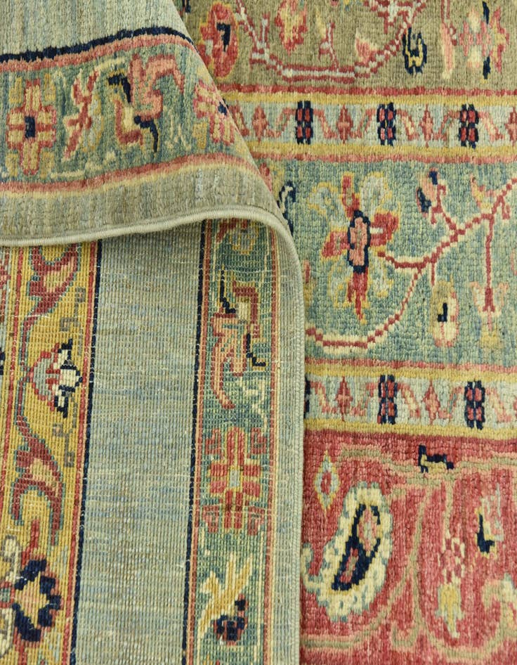 Detail image of  5' 10 x 7' 10  Hand Knotted Ariana Ziegler Rug