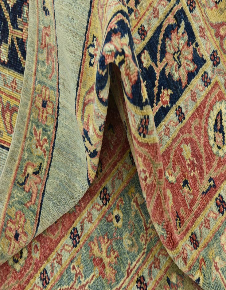 Detail image of  5' 10 x 7' 10  Hand Knotted Ariana Ziegler Rug