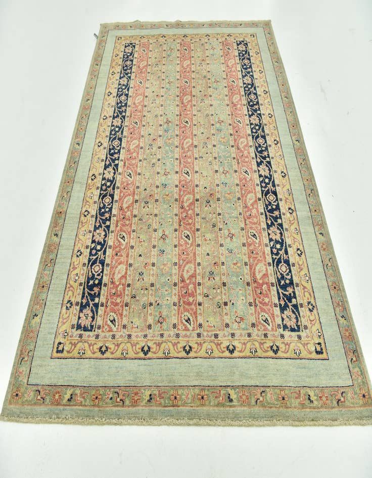 Detail image of  5' 10 x 7' 10  Hand Knotted Ariana Ziegler Rug