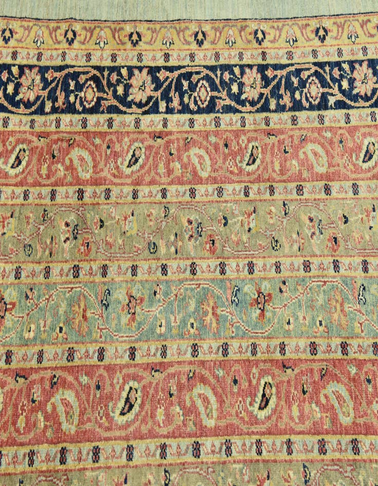 Detail image of  5' 10 x 7' 10  Hand Knotted Ariana Ziegler Rug