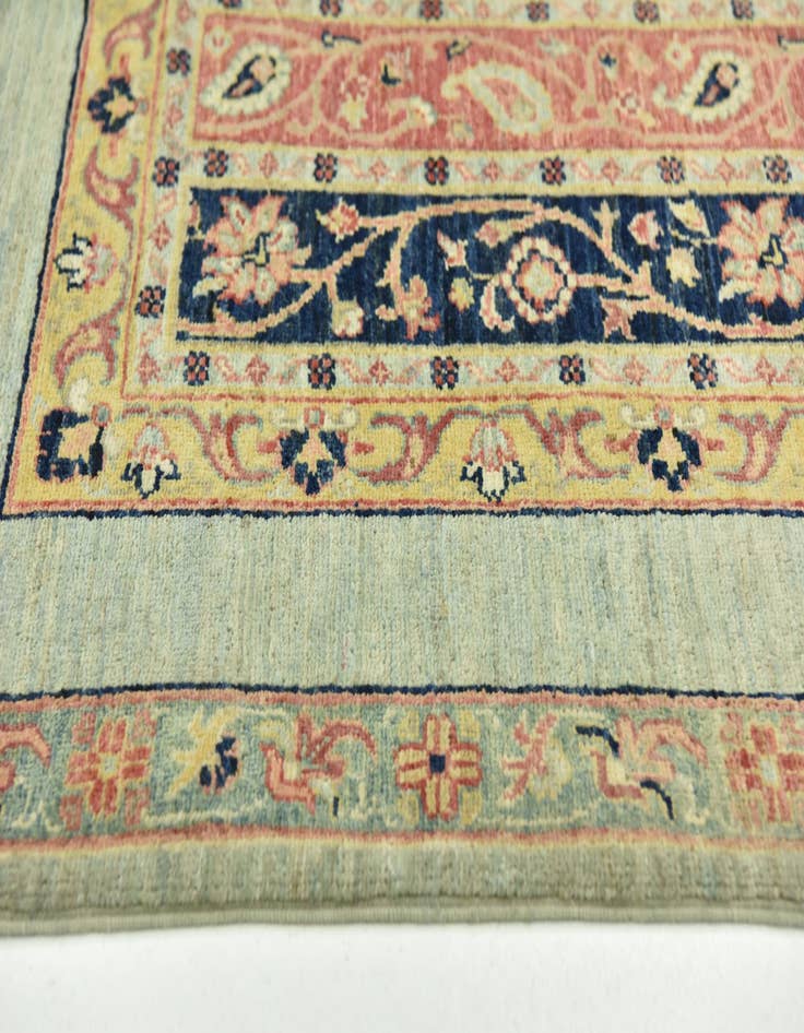 Detail image of  5' 10 x 7' 10  Hand Knotted Ariana Ziegler Rug
