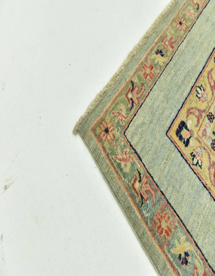 Detail image of  5' 10 x 7' 10  Hand Knotted Ariana Ziegler Rug