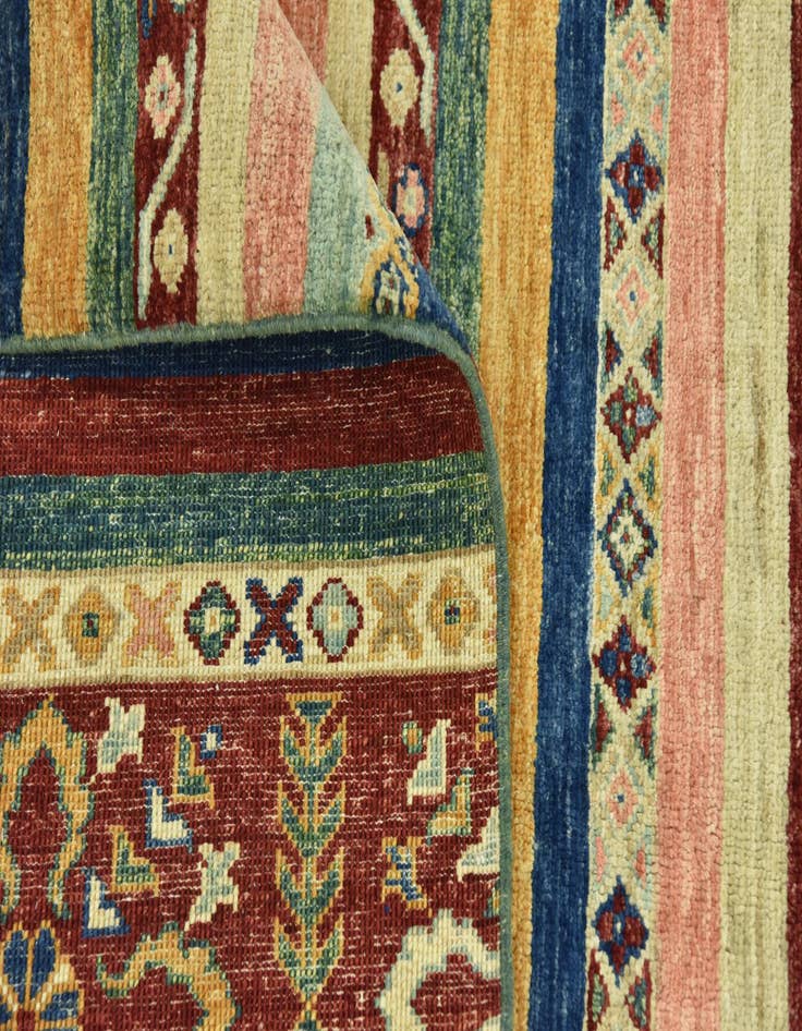 Detail image of  5' 8 x 7' 9  Hand Knotted Ariana Ziegler Rug