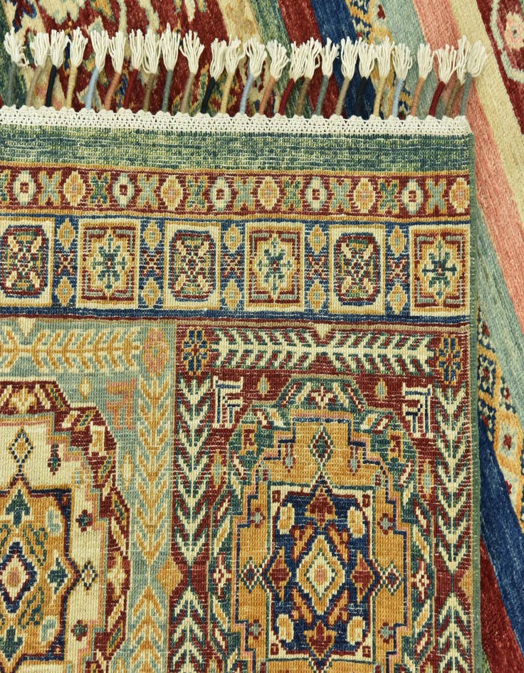 Detail image of  5' 8 x 7' 9  Hand Knotted Ariana Ziegler Rug