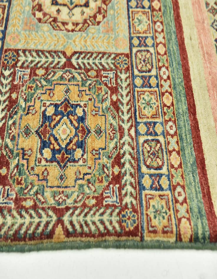 Detail image of  5' 8 x 7' 9  Hand Knotted Ariana Ziegler Rug