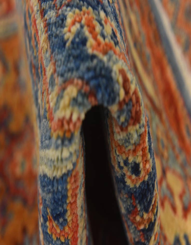 Detail image of  4' x 5' 8  Hand Knotted Ariana Ziegler Rug