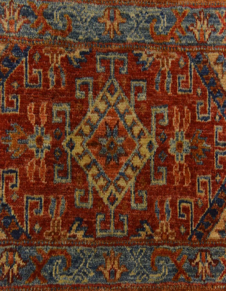 Detail image of  4' x 5' 8  Hand Knotted Ariana Ziegler Rug
