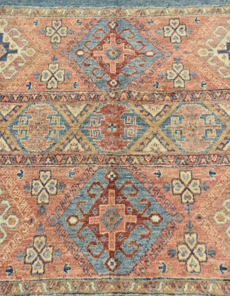 Detail image of  5' 1 x 6' 8  Hand Knotted Ariana Ziegler Rug