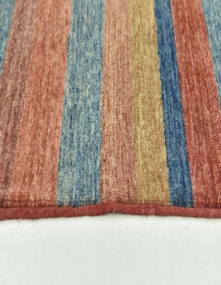 Detail image of  5' 1 x 6' 8  Hand Knotted Ariana Ziegler Rug