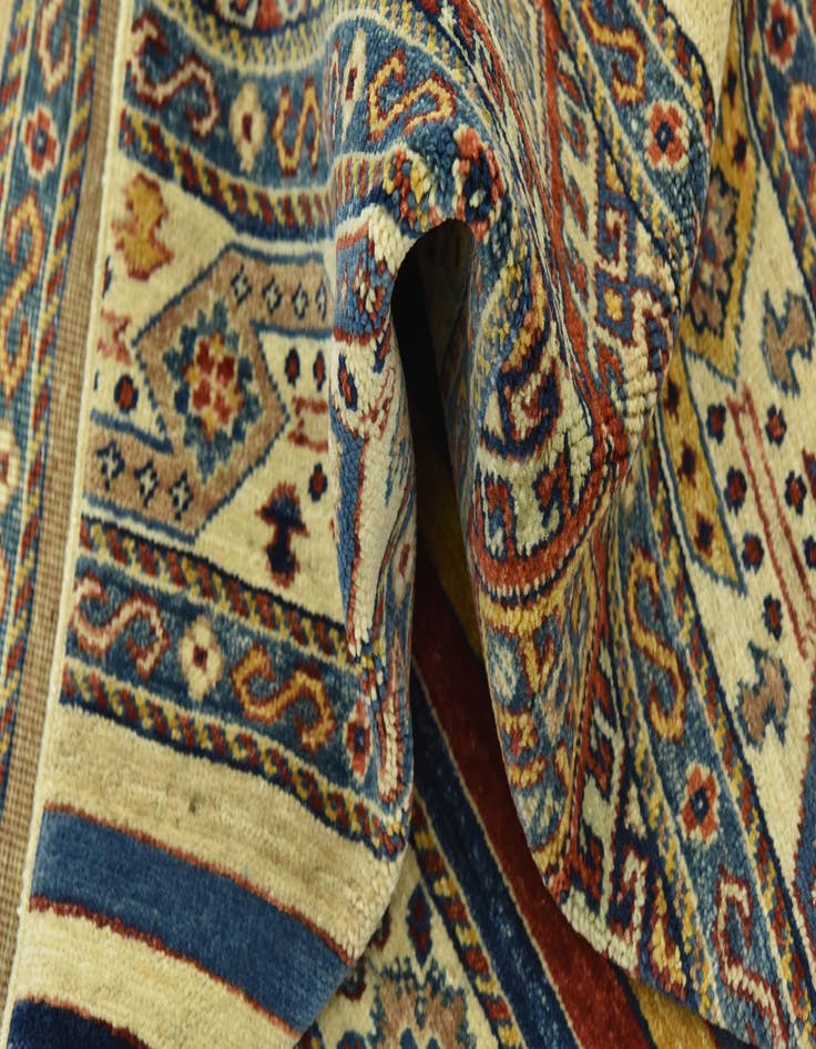 Detail image of  5' x 6' 4  Hand Knotted Ariana Ziegler Rug