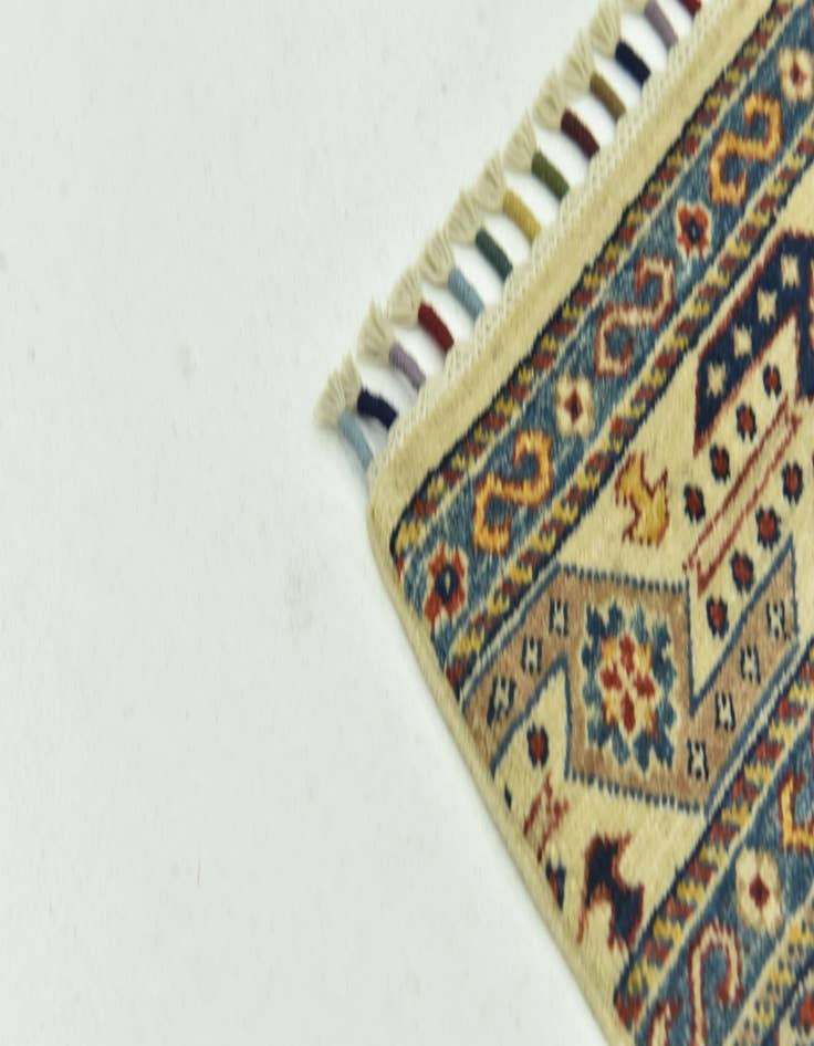 Detail image of  5' x 6' 4  Hand Knotted Ariana Ziegler Rug