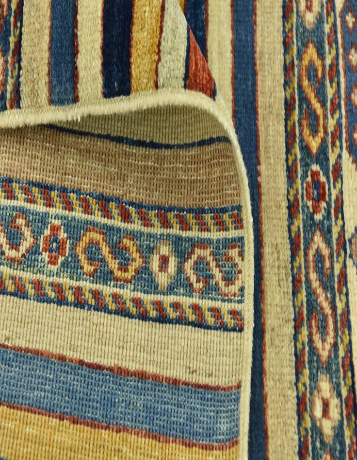 Detail image of  5' x 6' 4  Hand Knotted Ariana Ziegler Rug