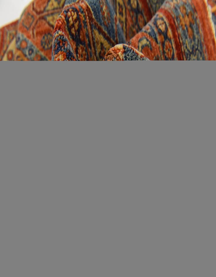 Detail image of  5' 8 x 7' 7  Hand Knotted Ariana Ziegler Rug