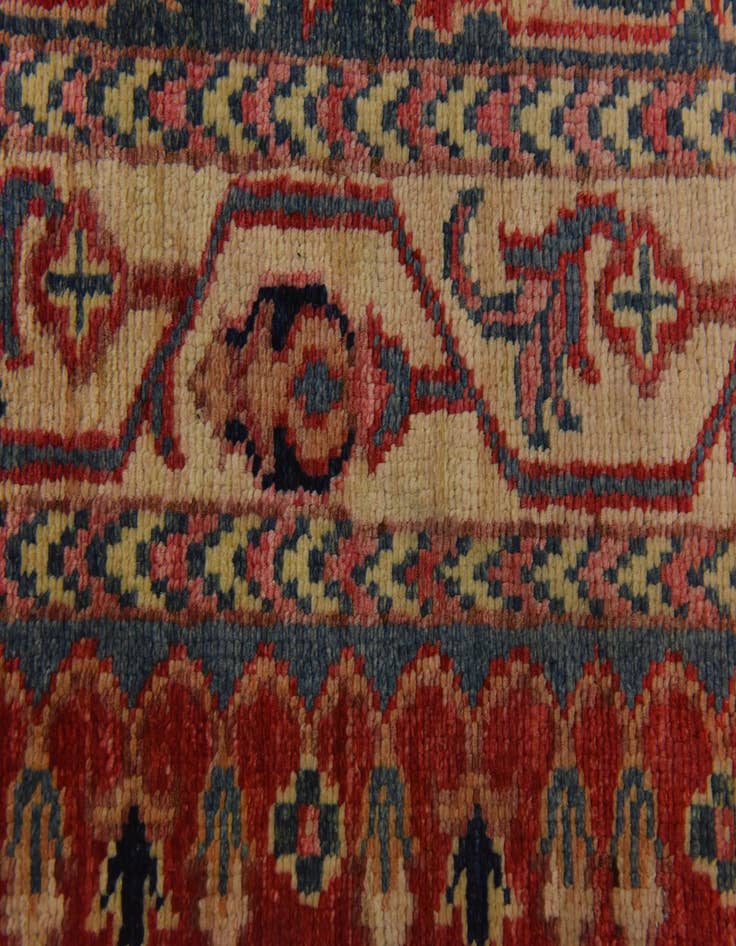Detail image of  5' 10 x 8' 7  Hand Knotted Ariana Ziegler Rug