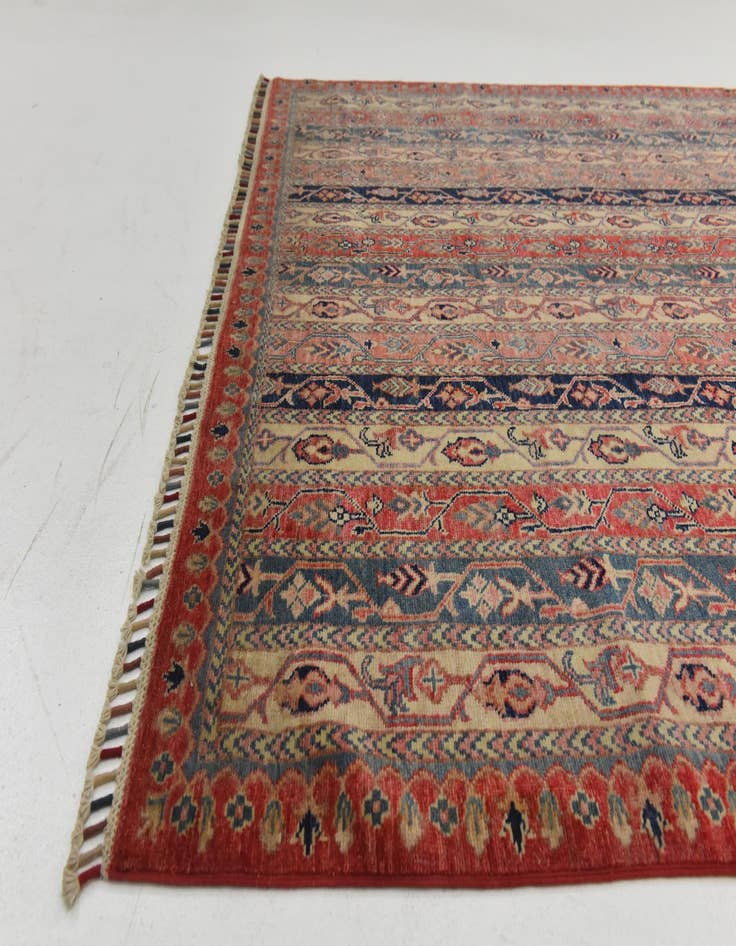 Detail image of  5' 10 x 8' 7  Hand Knotted Ariana Ziegler Rug