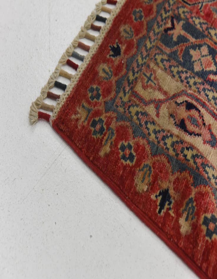 Detail image of  5' 10 x 8' 7  Hand Knotted Ariana Ziegler Rug