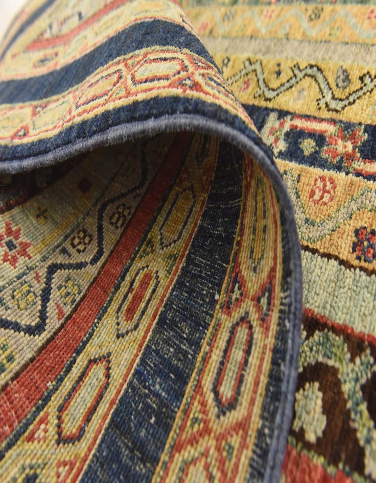 Detail image of  4' 11 x 6' 8  Hand Knotted Ariana Ziegler Rug