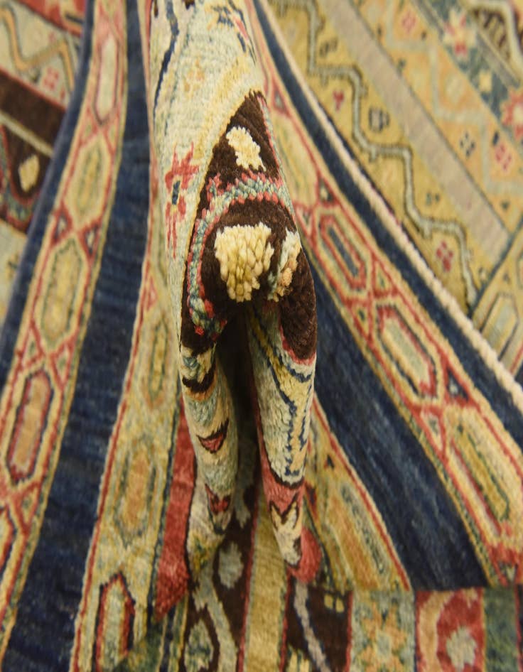 Detail image of  4' 11 x 6' 8  Hand Knotted Ariana Ziegler Rug