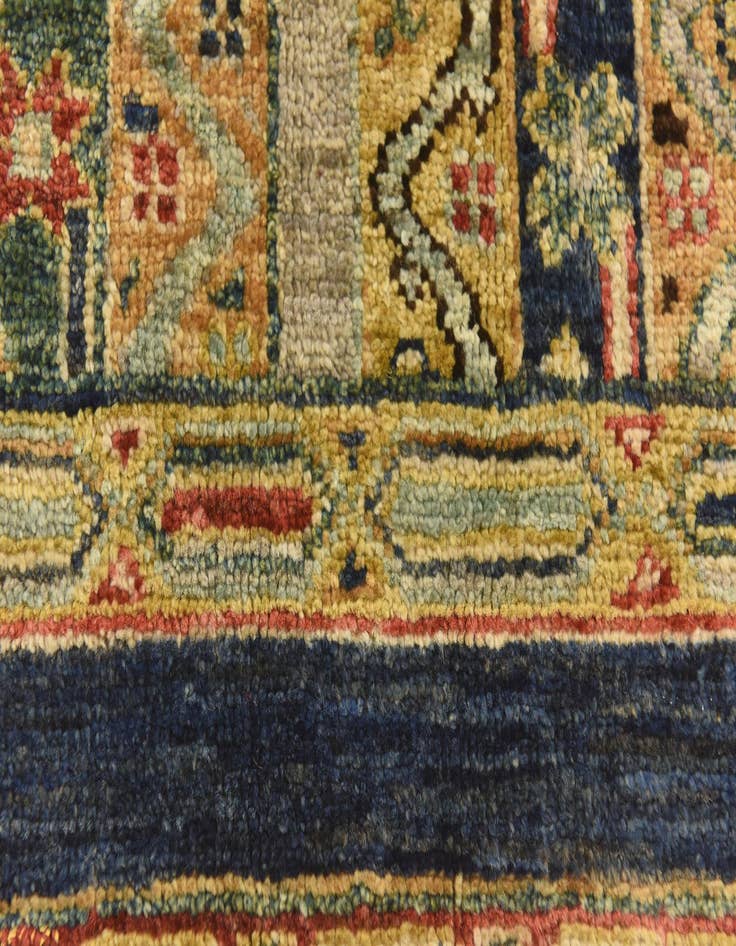 Detail image of  4' 11 x 6' 8  Hand Knotted Ariana Ziegler Rug