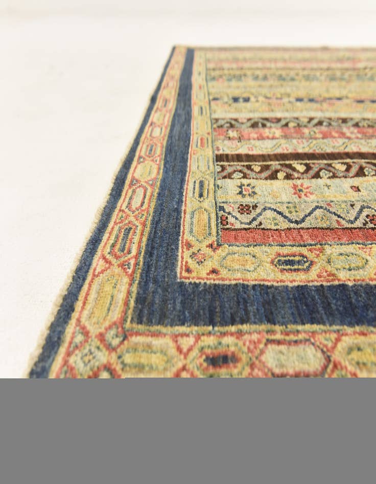 Detail image of  4' 11 x 6' 8  Hand Knotted Ariana Ziegler Rug