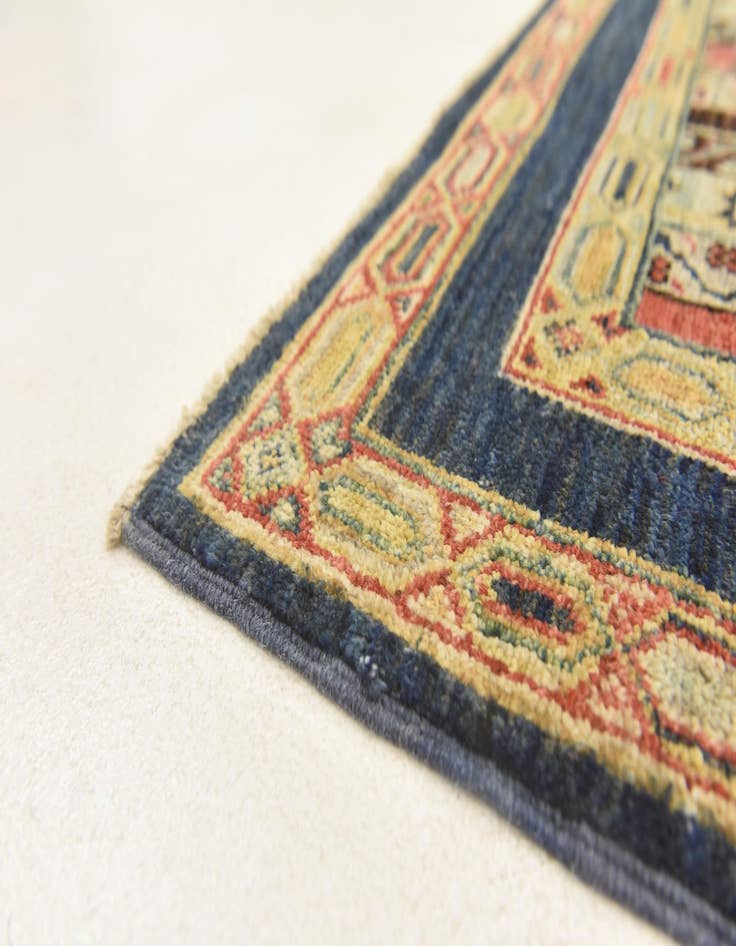 Detail image of  4' 11 x 6' 8  Hand Knotted Ariana Ziegler Rug