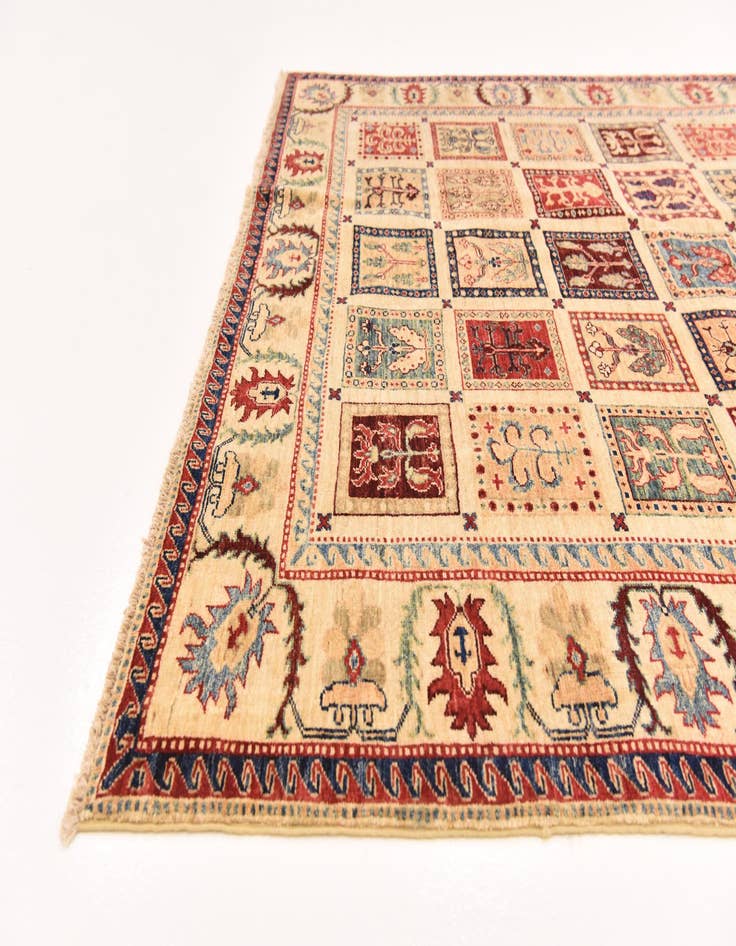 Detail image of  5' 9 x 7' 6  Hand Knotted Ariana Ziegler Rug