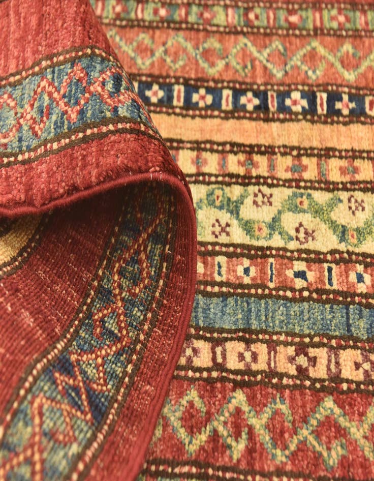 Detail image of  4' 10 x 6' 6  Hand Knotted Ariana Ziegler Rug