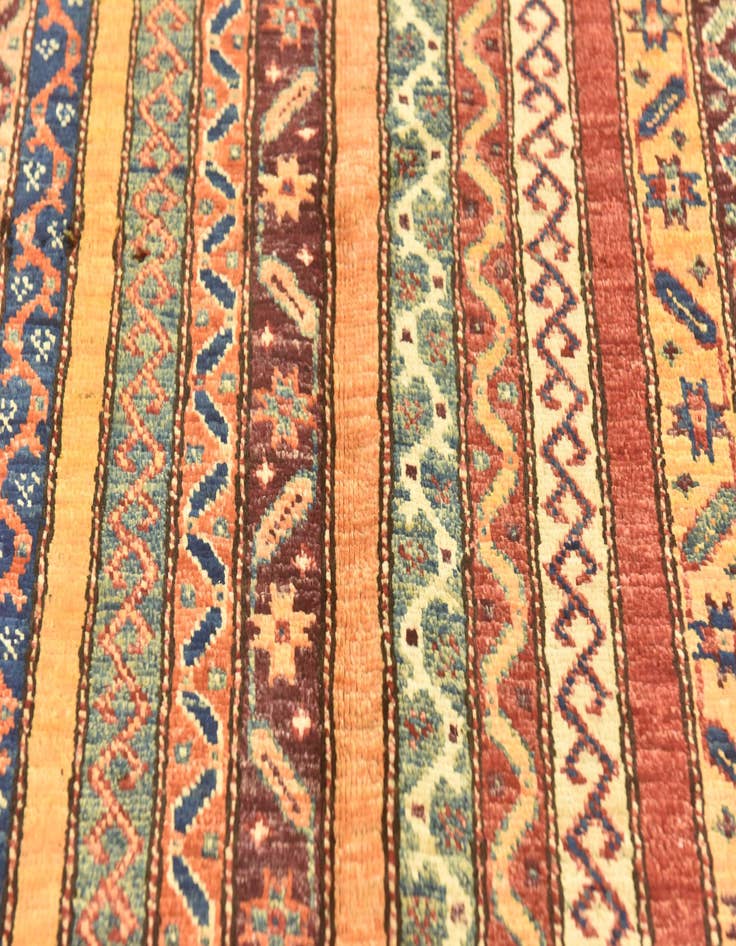 Detail image of  4' 9 x 6' 4  Hand Knotted Ariana Ziegler Rug