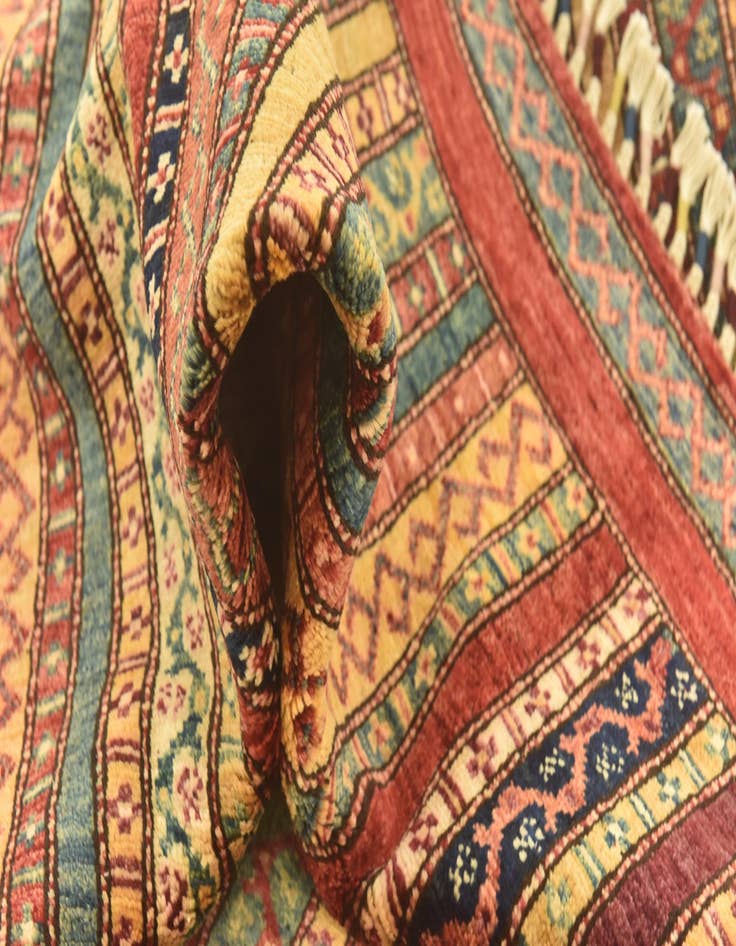 Detail image of  4' 10 x 6' 6  Hand Knotted Ariana Ziegler Rug