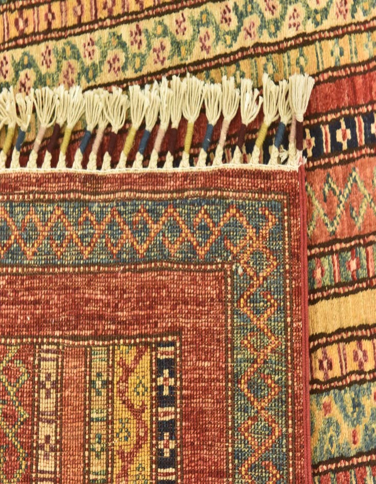 Detail image of  4' 10 x 6' 6  Hand Knotted Ariana Ziegler Rug