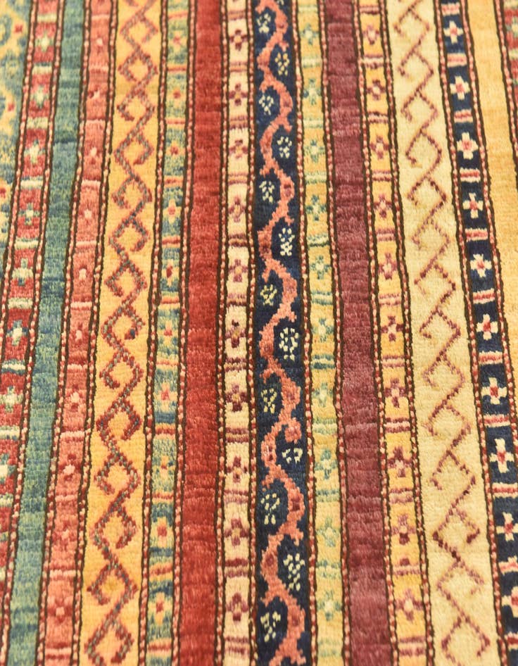 Detail image of  4' 10 x 6' 6  Hand Knotted Ariana Ziegler Rug