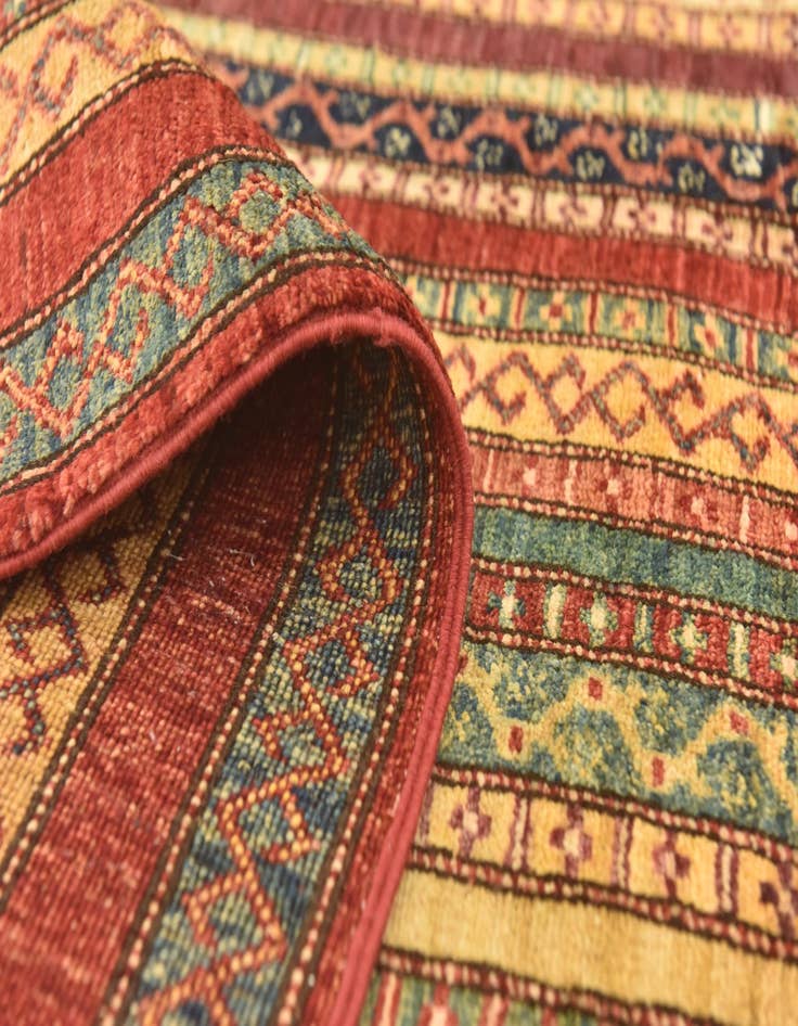 Detail image of  4' 10 x 6' 6  Hand Knotted Ariana Ziegler Rug