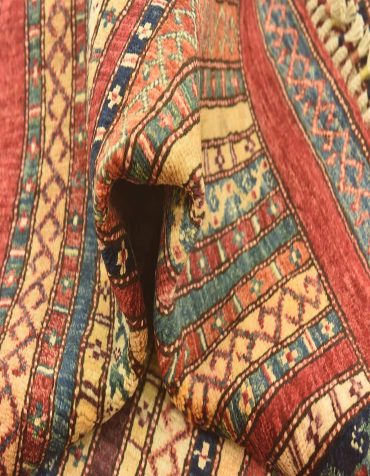 Detail image of  5' x 6' 5  Hand Knotted Ariana Ziegler Rug