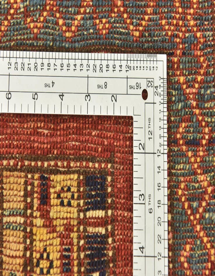 Detail image of  5' x 6' 5  Hand Knotted Ariana Ziegler Rug