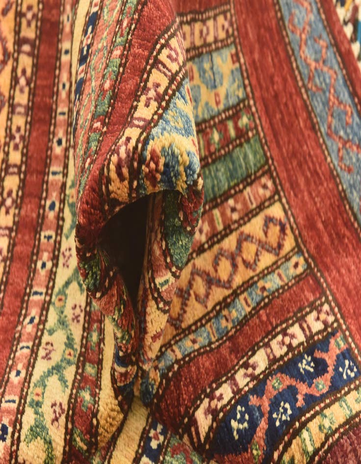 Detail image of  4' 9 x 6' 4  Hand Knotted Ariana Ziegler Rug