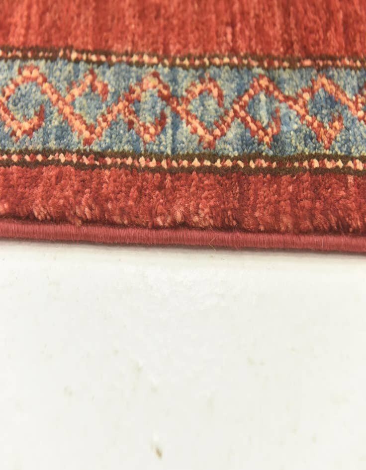 Detail image of  4' 9 x 6' 4  Hand Knotted Ariana Ziegler Rug