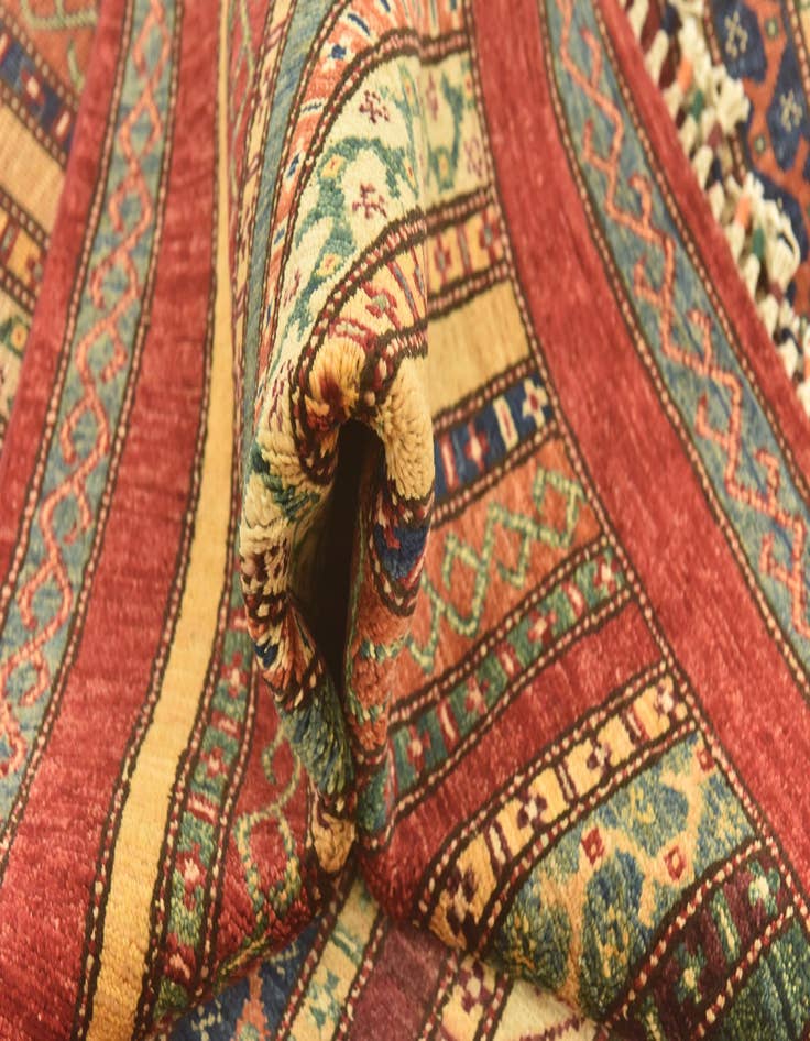 Detail image of  5' 1 x 6' 6  Hand Knotted Ariana Ziegler Rug