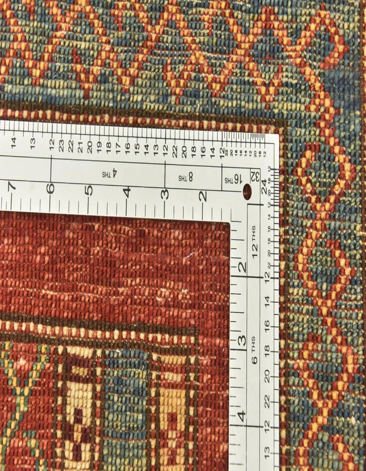 Detail image of  5' 1 x 6' 6  Hand Knotted Ariana Ziegler Rug