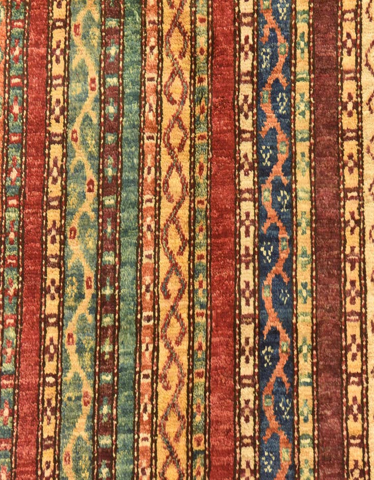 Detail image of  5' 1 x 6' 6  Hand Knotted Ariana Ziegler Rug