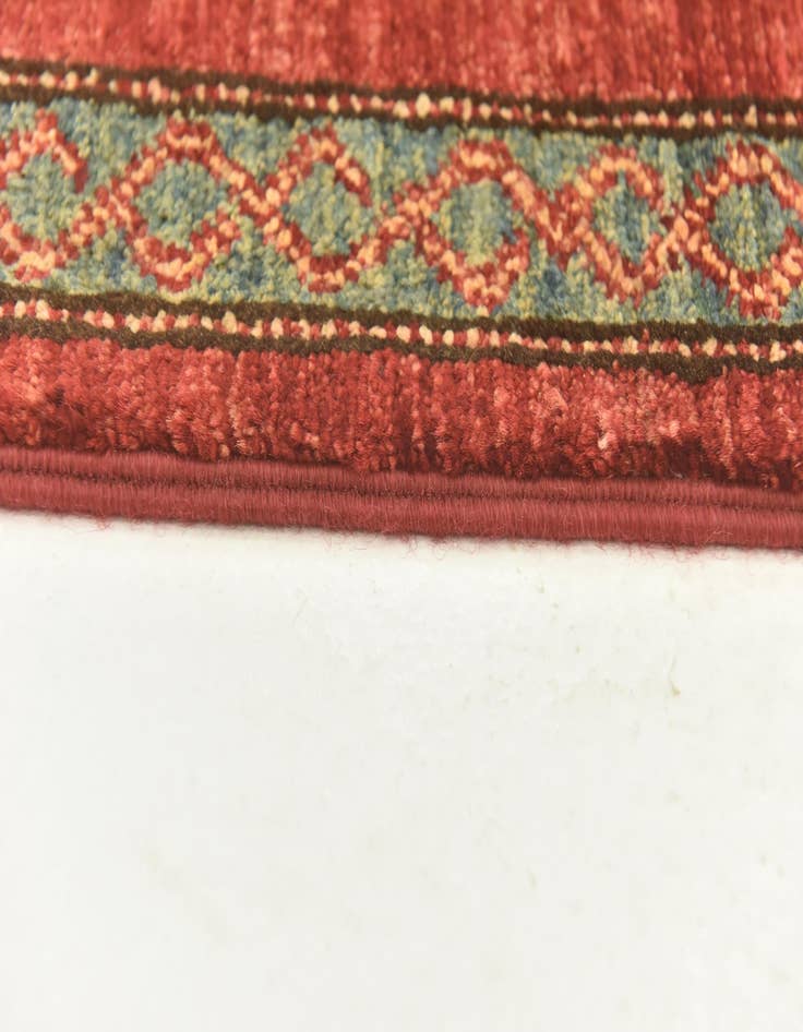 Detail image of  5' 1 x 6' 6  Hand Knotted Ariana Ziegler Rug